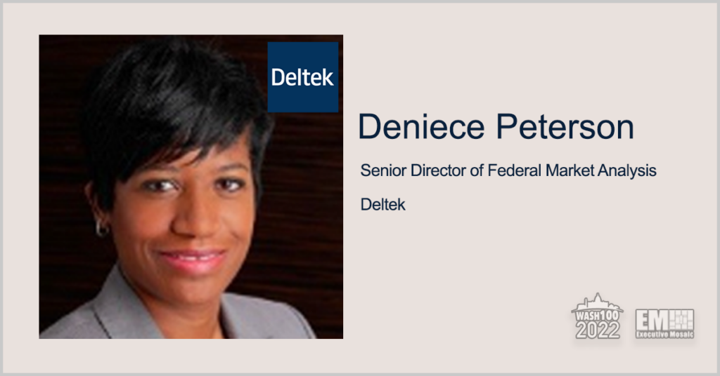 Deltek's Deniece Peterson Earns 1st Wash100 Recognition