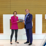 Baird's Jean Stack Presented With 2023 Wash100 Award by Executive Mosaic CEO Jim Garrettson