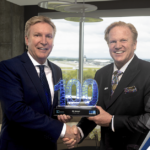 Baird's Jean Stack Presented With 2023 Wash100 Award by Executive Mosaic CEO Jim Garrettson