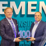 Baird's Jean Stack Presented With 2023 Wash100 Award by Executive Mosaic CEO Jim Garrettson
